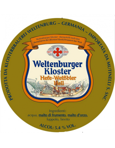 Birra Weltenburger Hefe Weisse (30l)