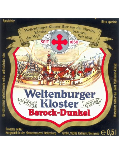 Birra Weltenburger Barock Dunkel (30l)