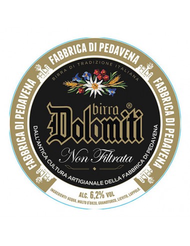 Birra Dolomiti Non Filtrata (30l)