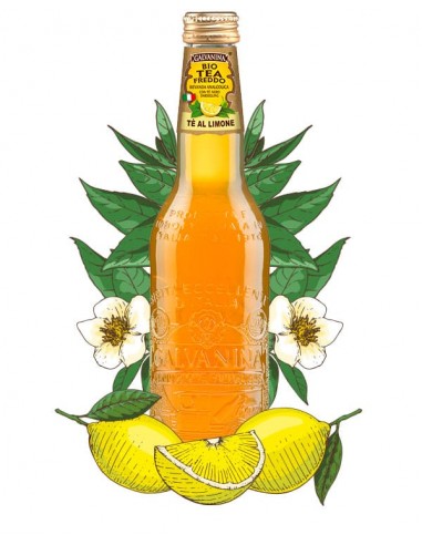 Thé Limone Bio Galvanina (35.5cl x 12)