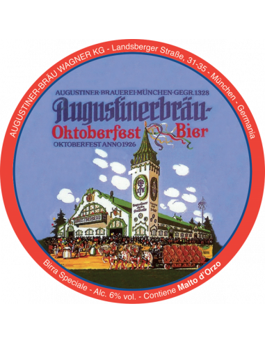 Fusto Augustiner Oktoberfest accaio...