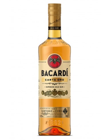 Rum Bacardi Carta Oro